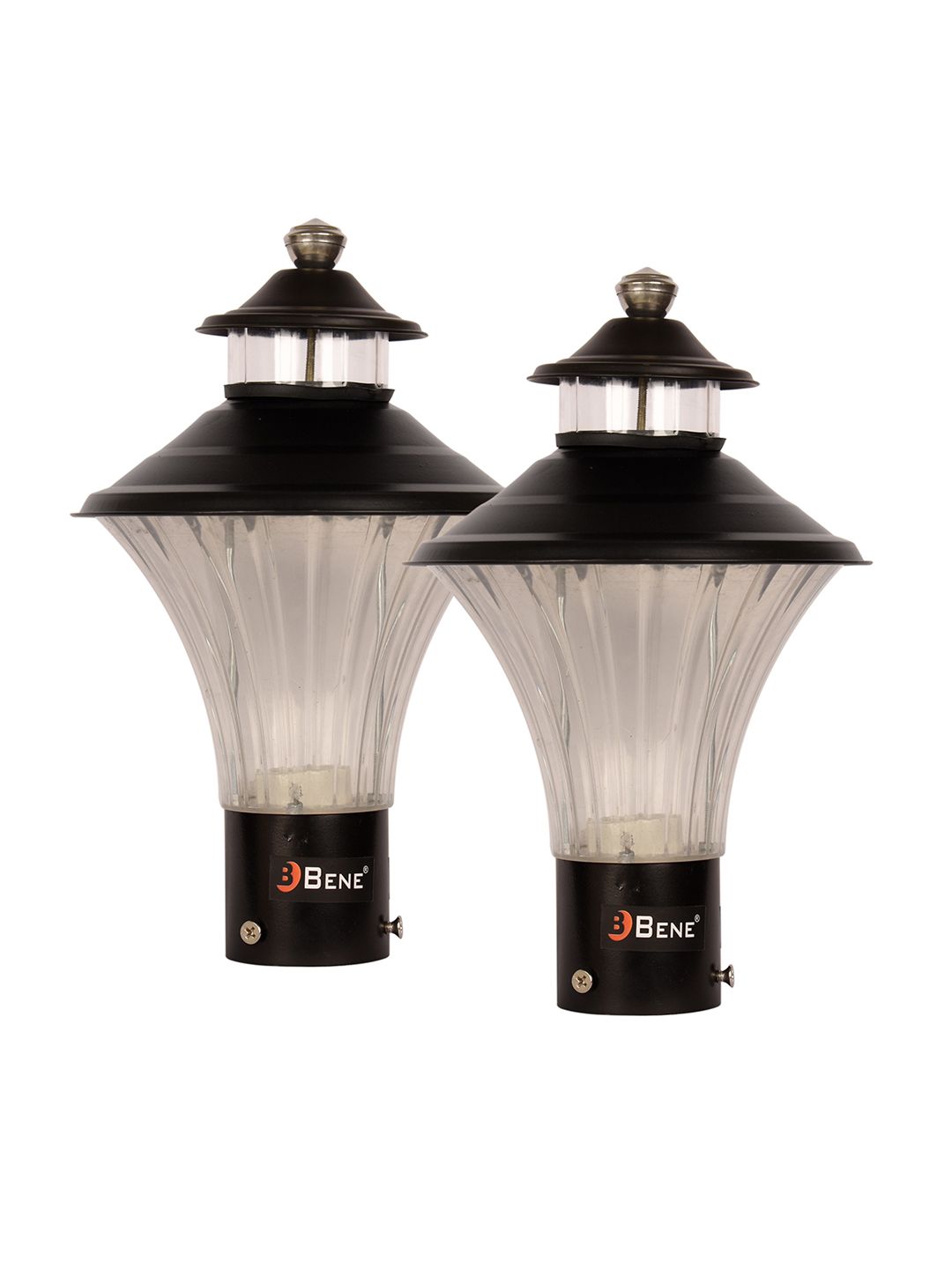 BENE Derby Black 2 Pieces Waterproof Garden Outdoor Lamps-picture-17