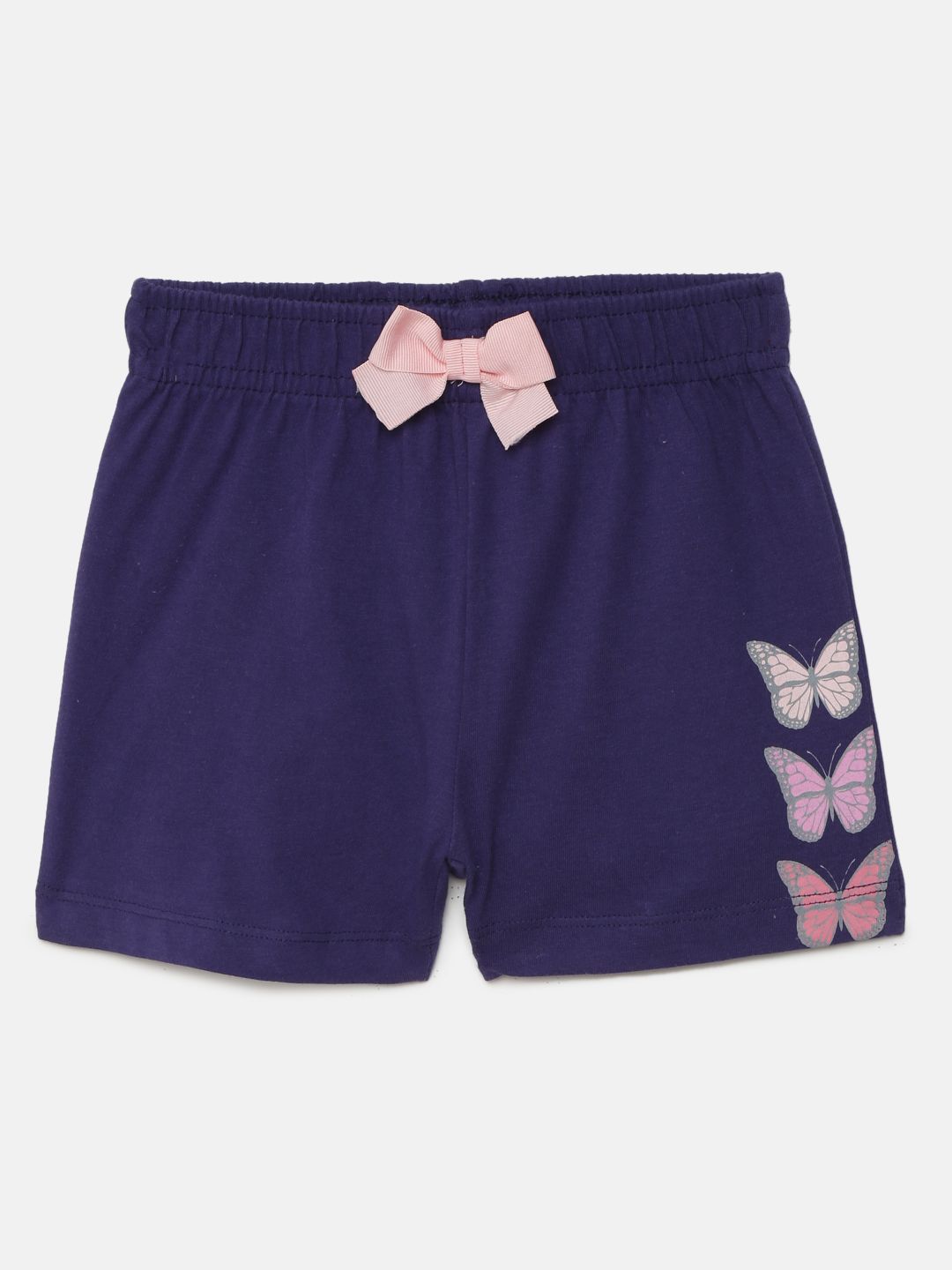 mackly Girls Graphic Printed Pure Cotton Lounge Shorts-picture-20
