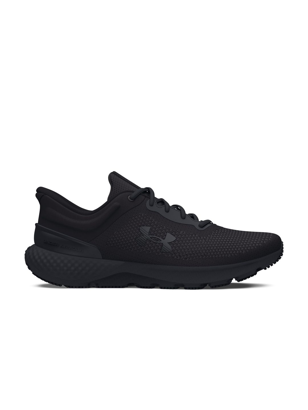 UNDER ARMOUR Men Woven Design Charged Escape 4 Knit Running Shoes with Brand Logo Detail