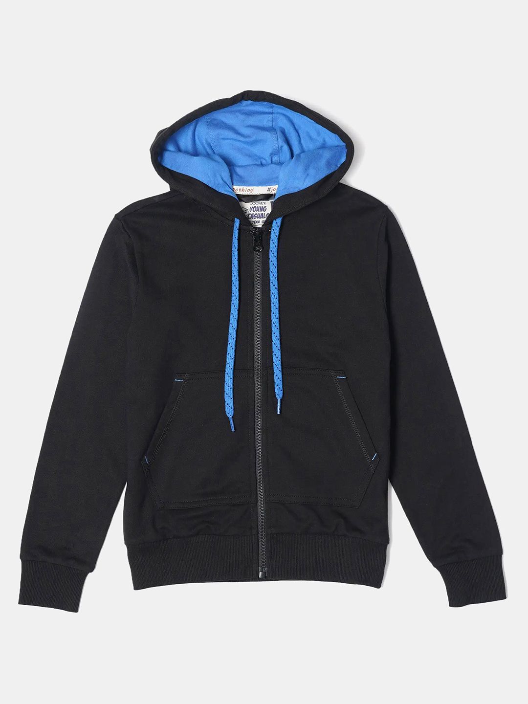 Jockey Boys Combed Cotton Full Sleeve Hoodie Jacket With Front Pockets - CB07-picture-44