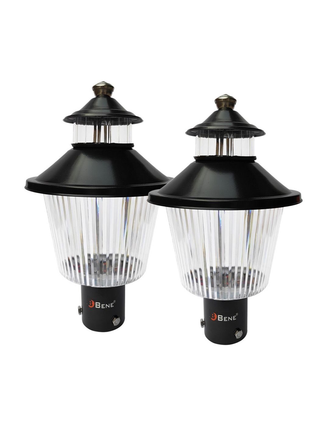 BENE Black & White 2 Pieces Self-Assembly Outdoor Lamps-picture-30