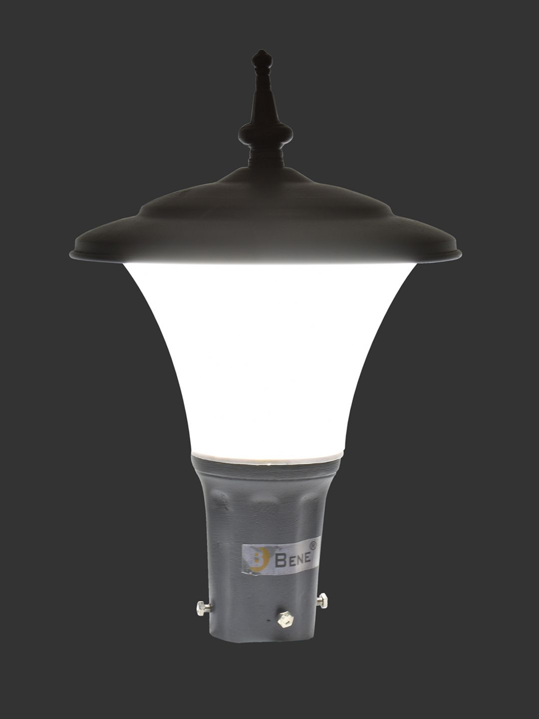 BENE Grey & White 2 Pieces Frustum Self-Assembly Aluminium Outdoor Lamps-picture-27