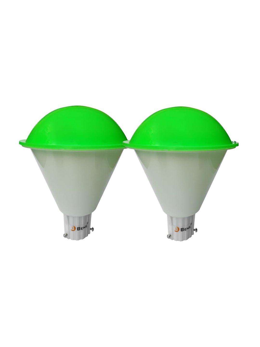 BENE Green & White 2 Pieces Self-Assembly Spherical Shaped Outdoor Lamps-image-19