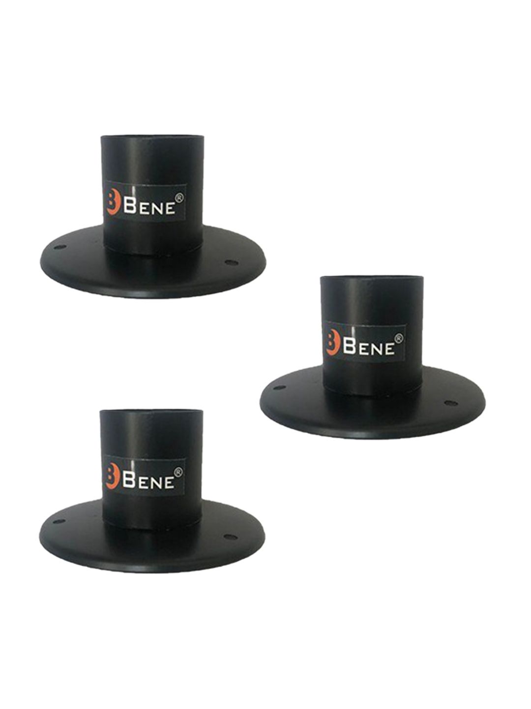 BENE Black 3 Pieces Metal Self-Assembly Outdoor Lamps-picture-33