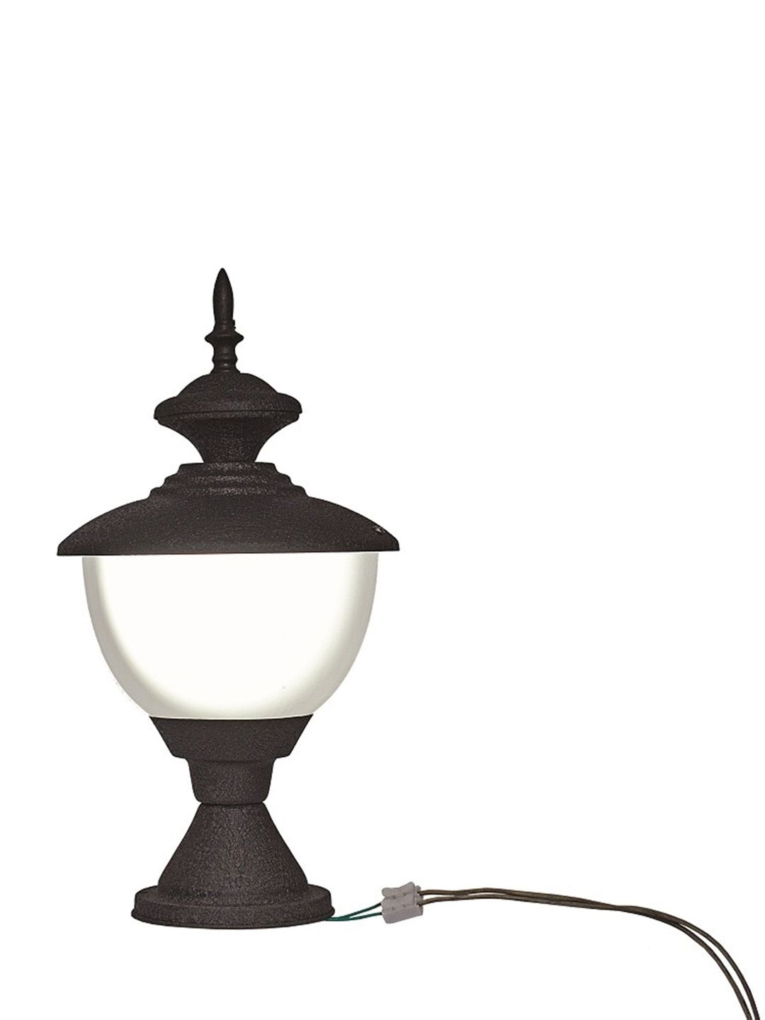 BENE Black & White Abstract Shaped Metal Outdoor Lamp-picture-40