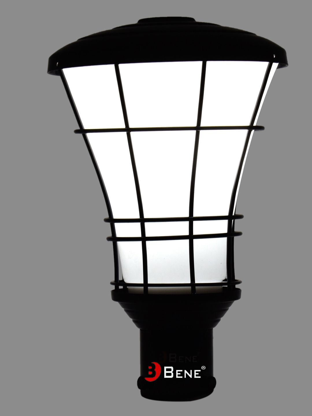 BENE Black & White 2 Pieces Waterproof & Rustproof Metal Outdoor Lamps-picture-23