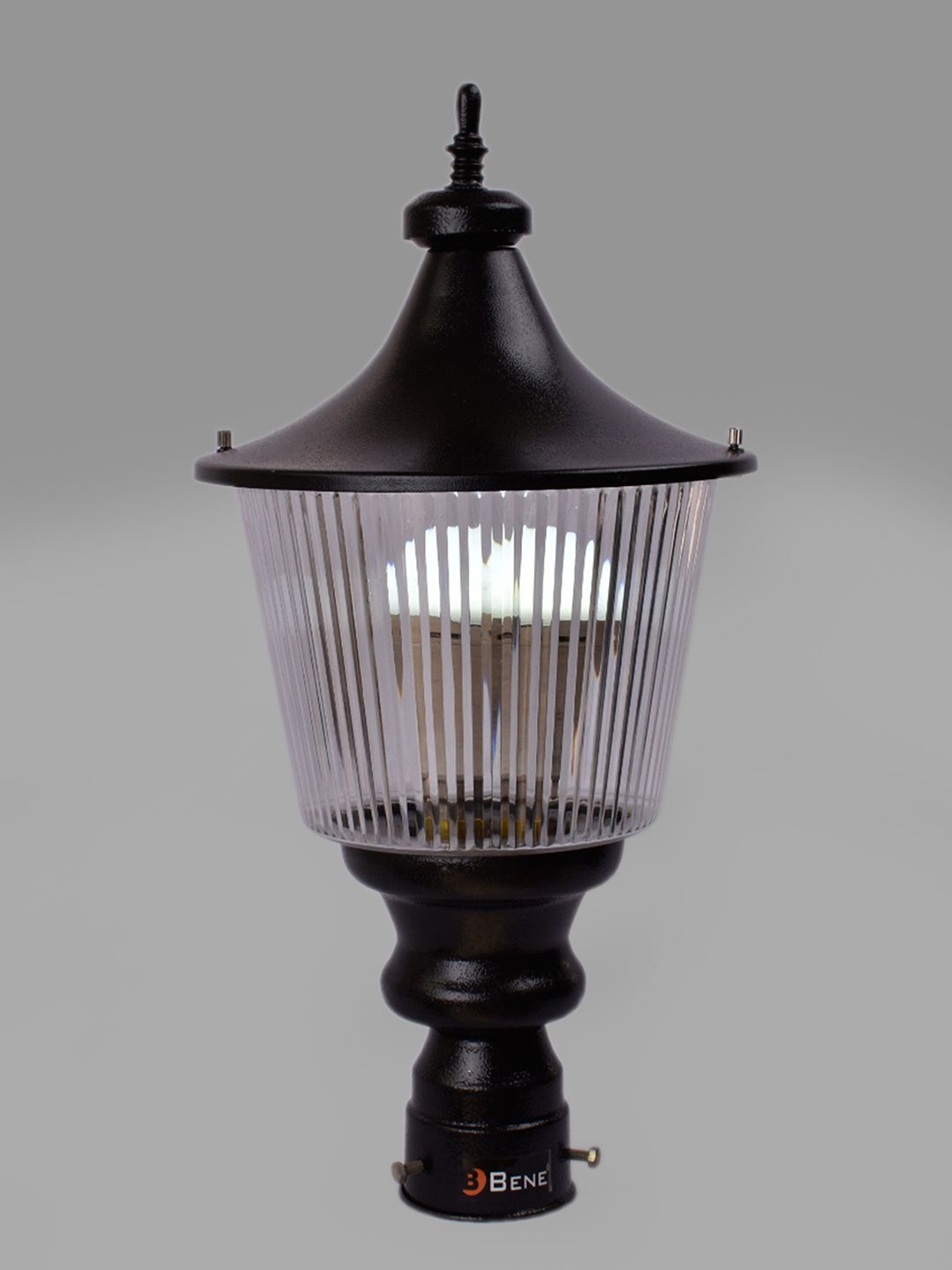 BENE Reed 2 Pcs Black & White Metal Spherical Self-Assembly Outdoor Lamps-picture-18