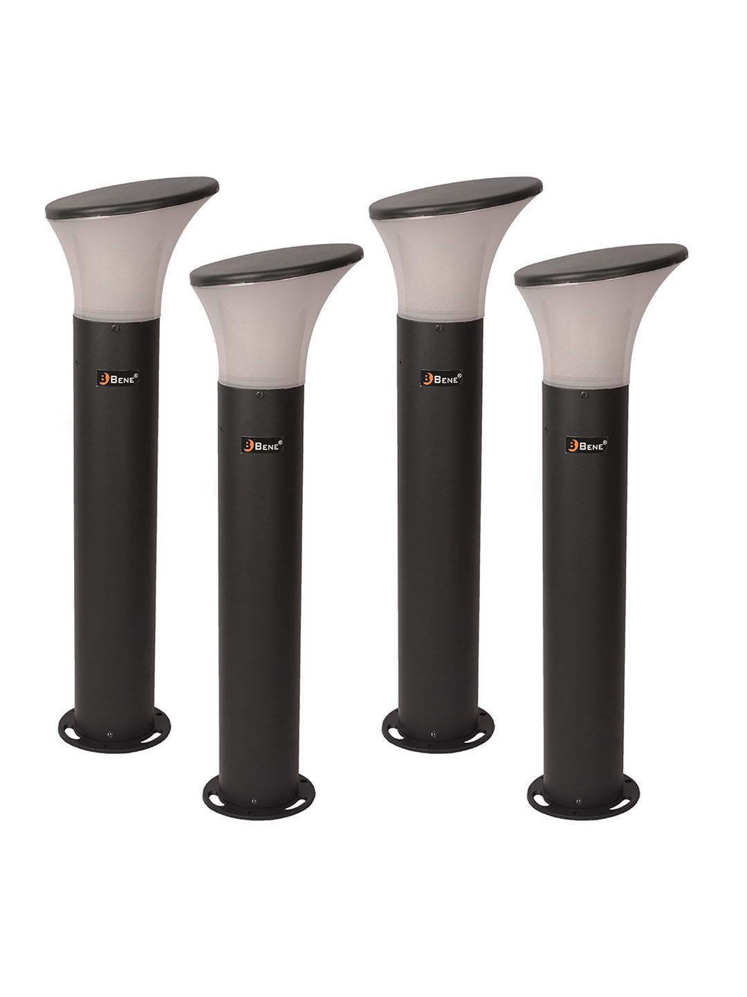 BENE Eden Bollard Grey & White 4 Pieces Waterproof & Rustproof Outdoor Lamps-picture-31