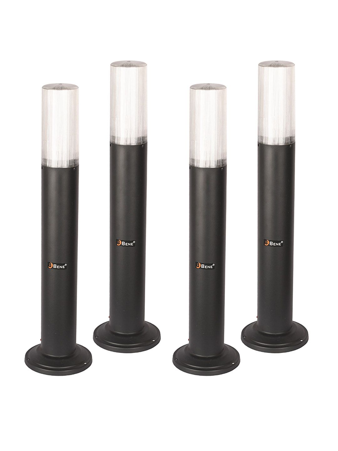 BENE Benjamin Bollard 4-Pcs Black & White Self-Assembly Outdoor Lamps-image-16