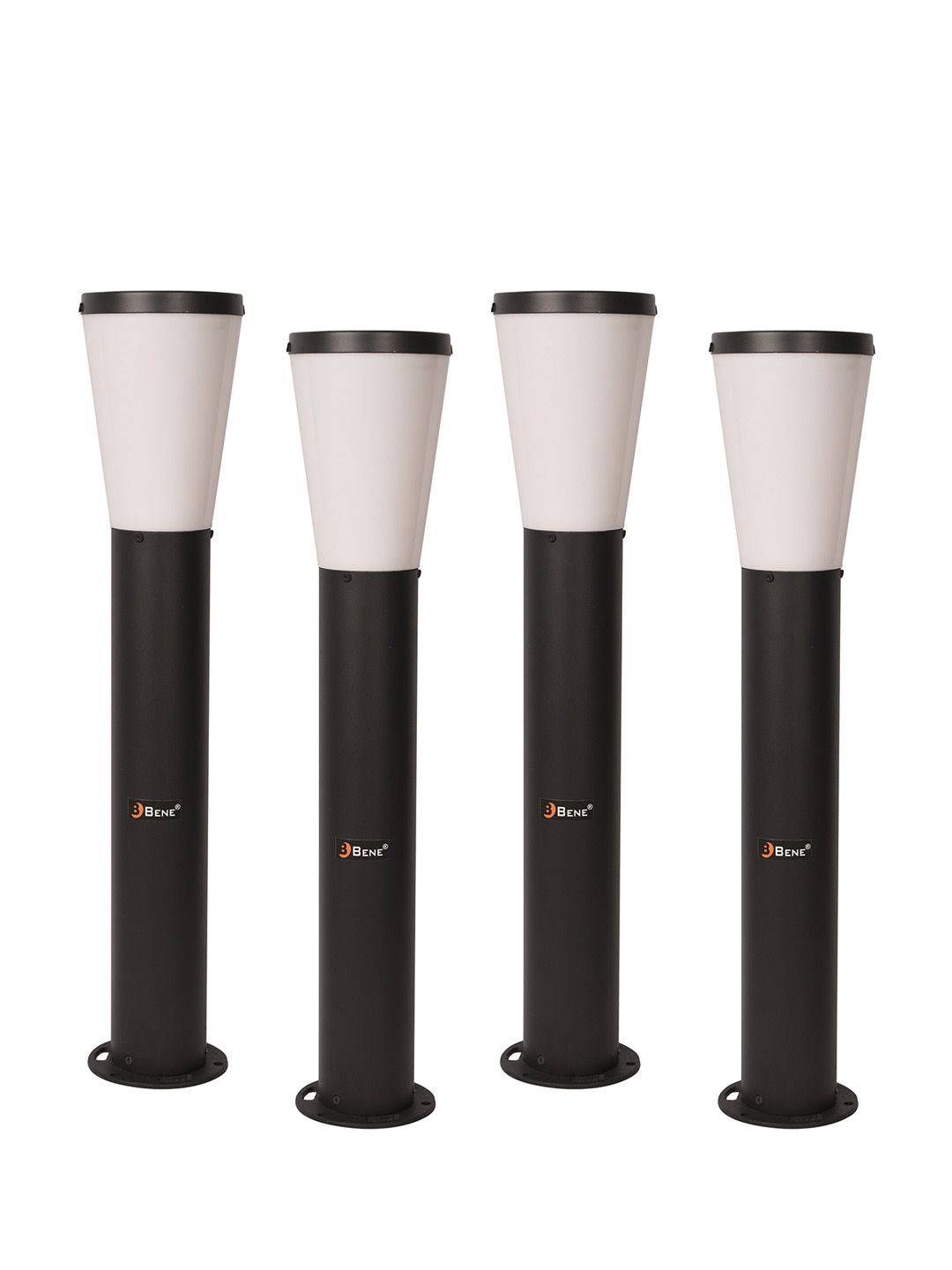 BENE Palermo Bollard Grey & White 4 Pieces Self-Assembly Outdoor Lamps-image-40