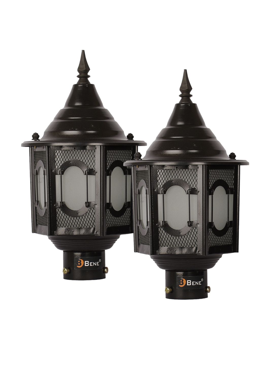 BENE Rome Black 2 Pieces Self Assembly Outdoor Lamps-picture-22