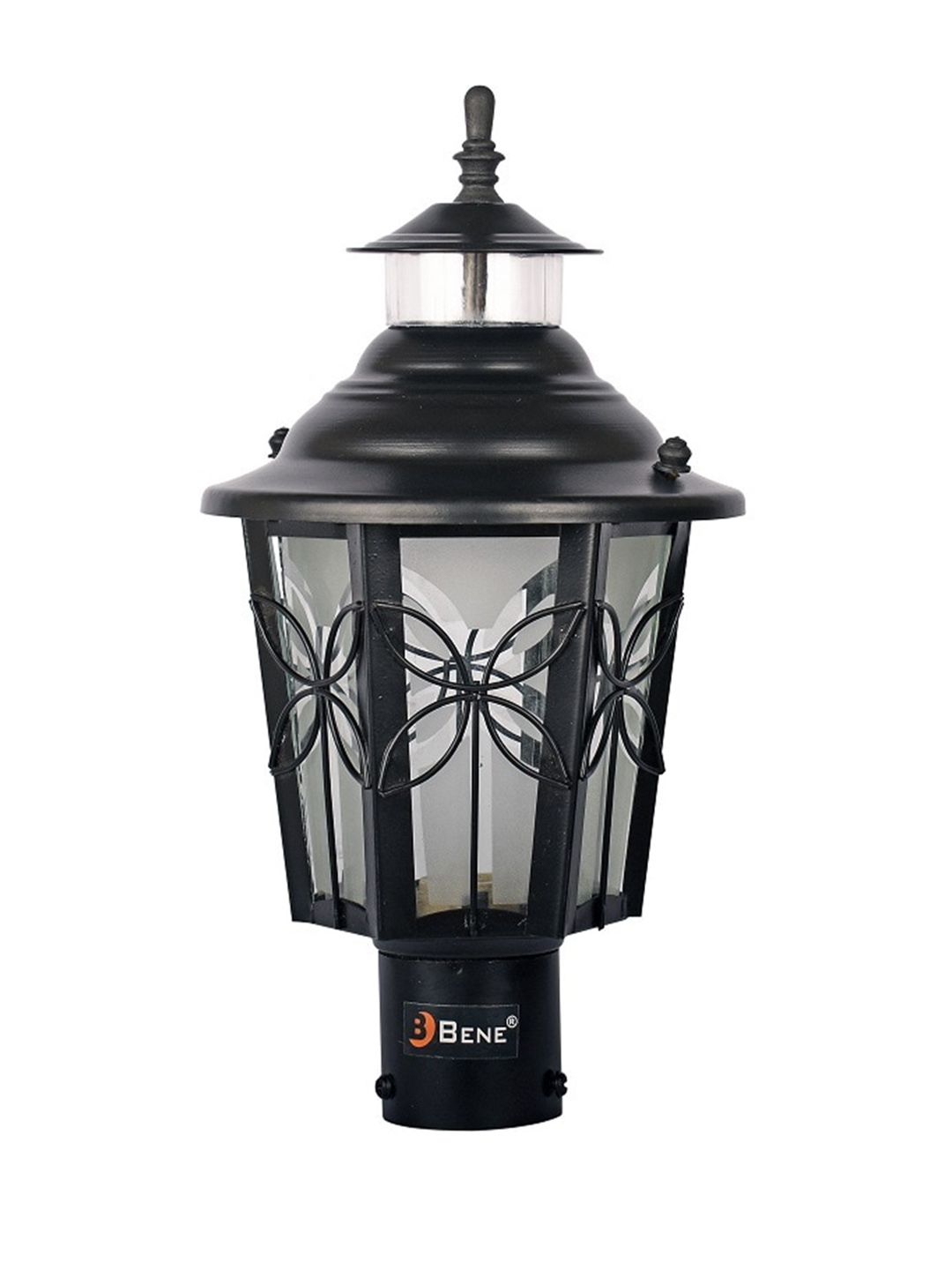 BENE Lily Black & Transparent Spherical Shaped Metal Self-Assembly Outdoor Lamps-picture-58