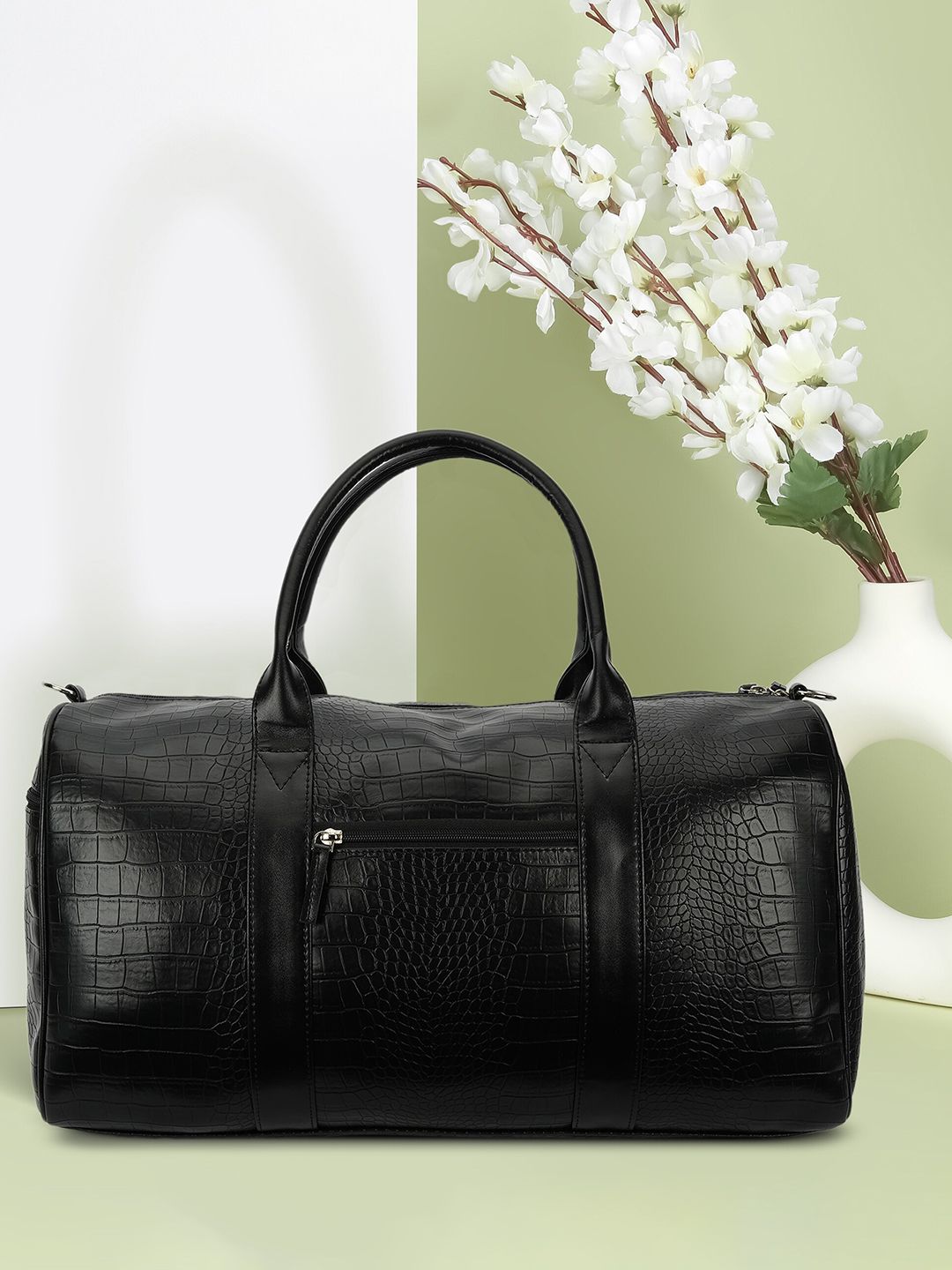 HRX by Hrithik Roshan Unisex Textured Duffel Bag-picture-21