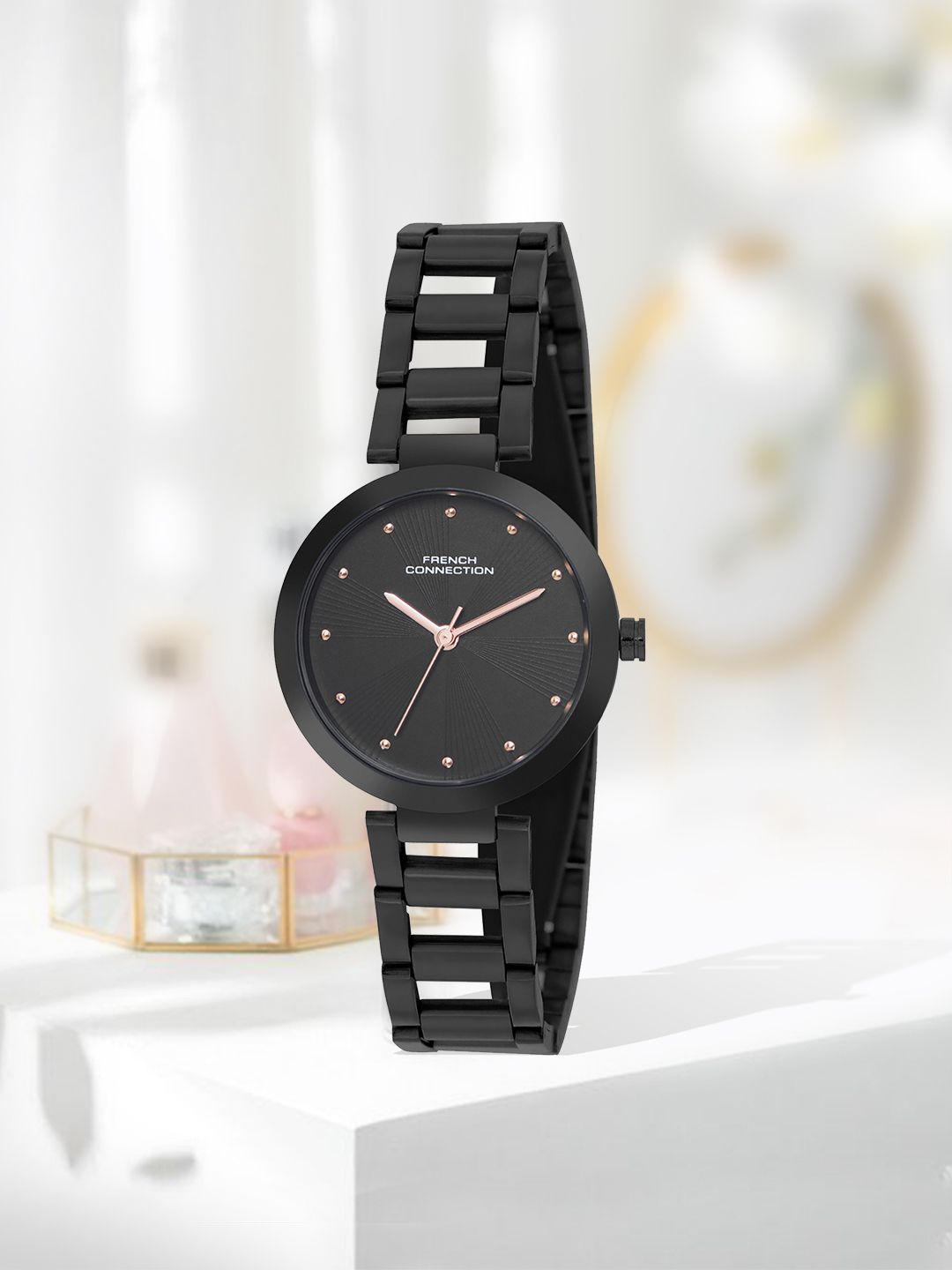 French Connection Women Stainless Steel Bracelet Style Straps Analogue Watch FCN060E-picture-35
