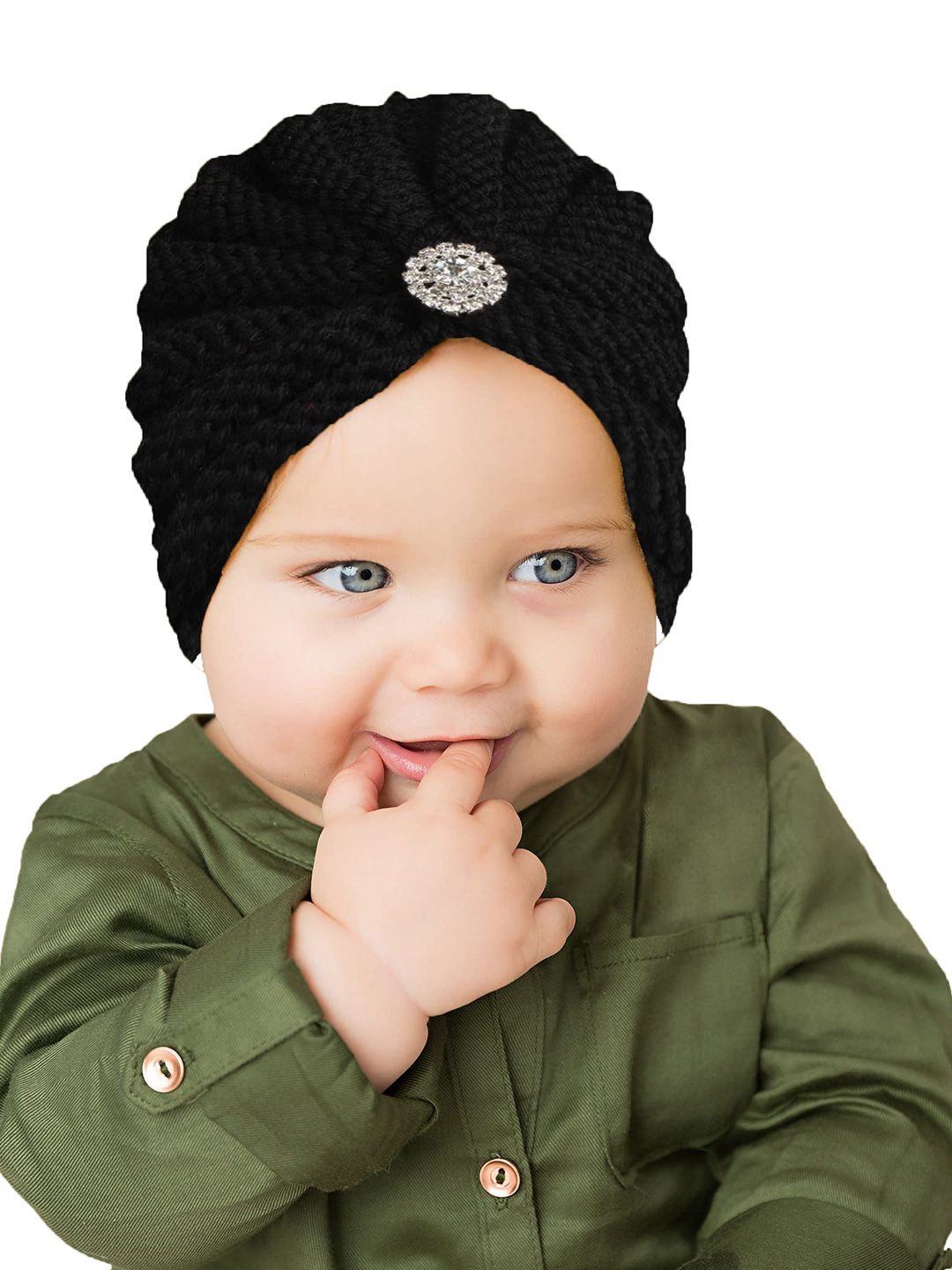 SYGA Kids Self Design Woollen Beanie-picture-27