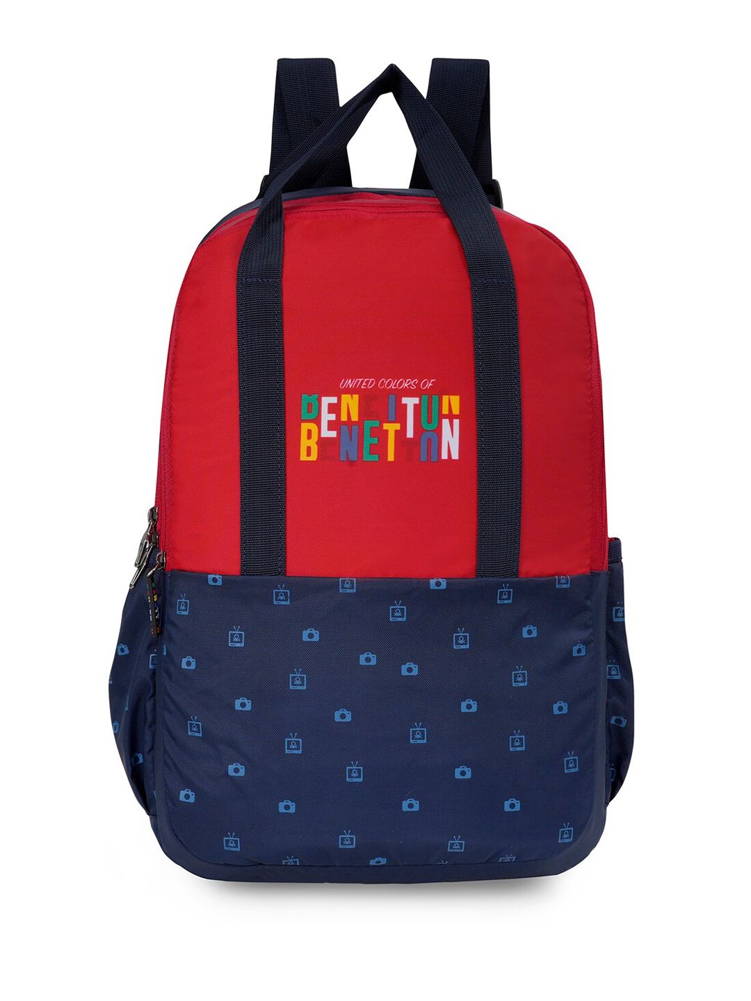 United Colors of Benetton Unisex Typography Printed Backpack 13L-picture-28