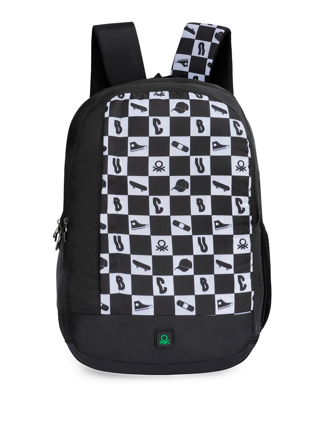 United Colors of Benetton Unisex Typography Printed Backpack- 25L-picture-28