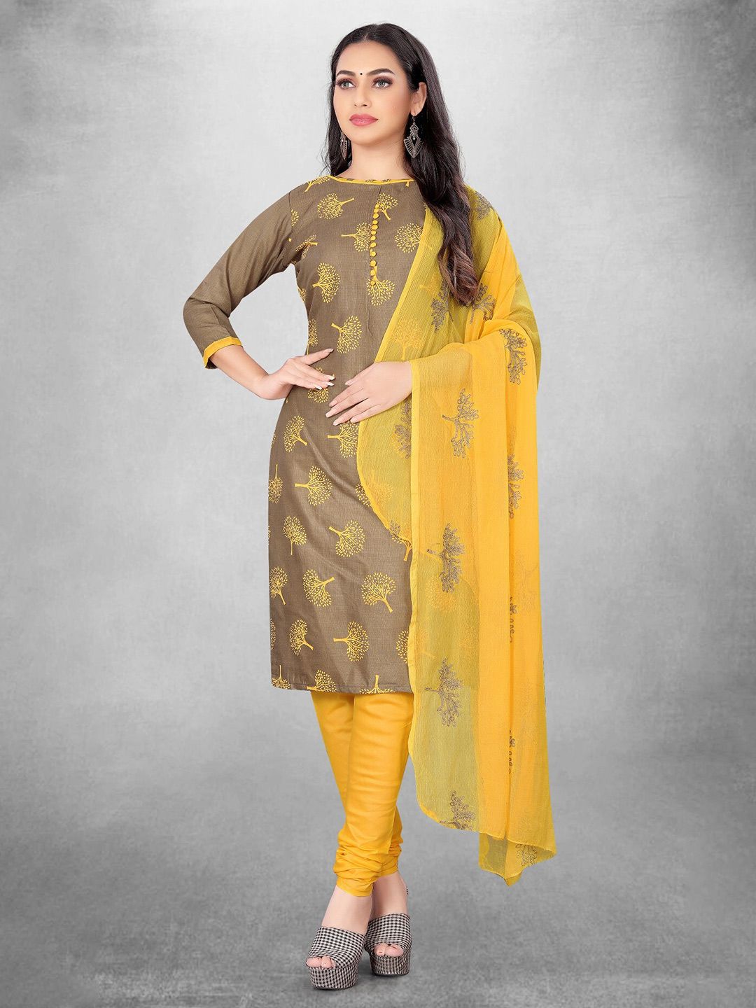 LeeliPeeri Designer Floral Printed Unstitched Dress Material-picture-14