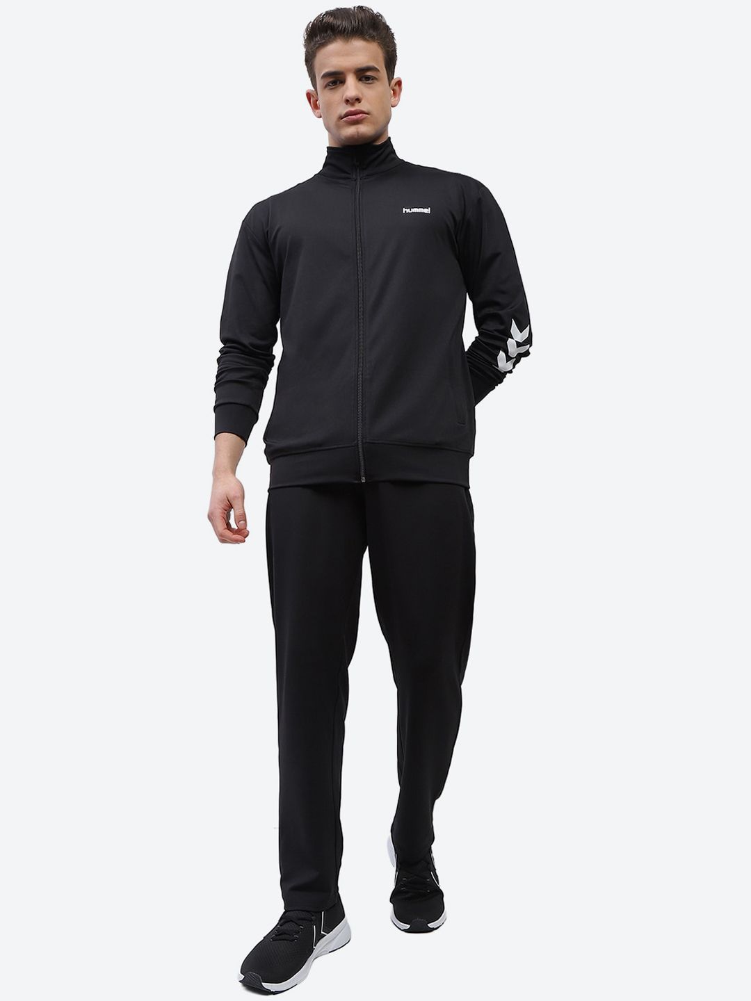 hummel Mock Collar Sports Track Suit-picture-58