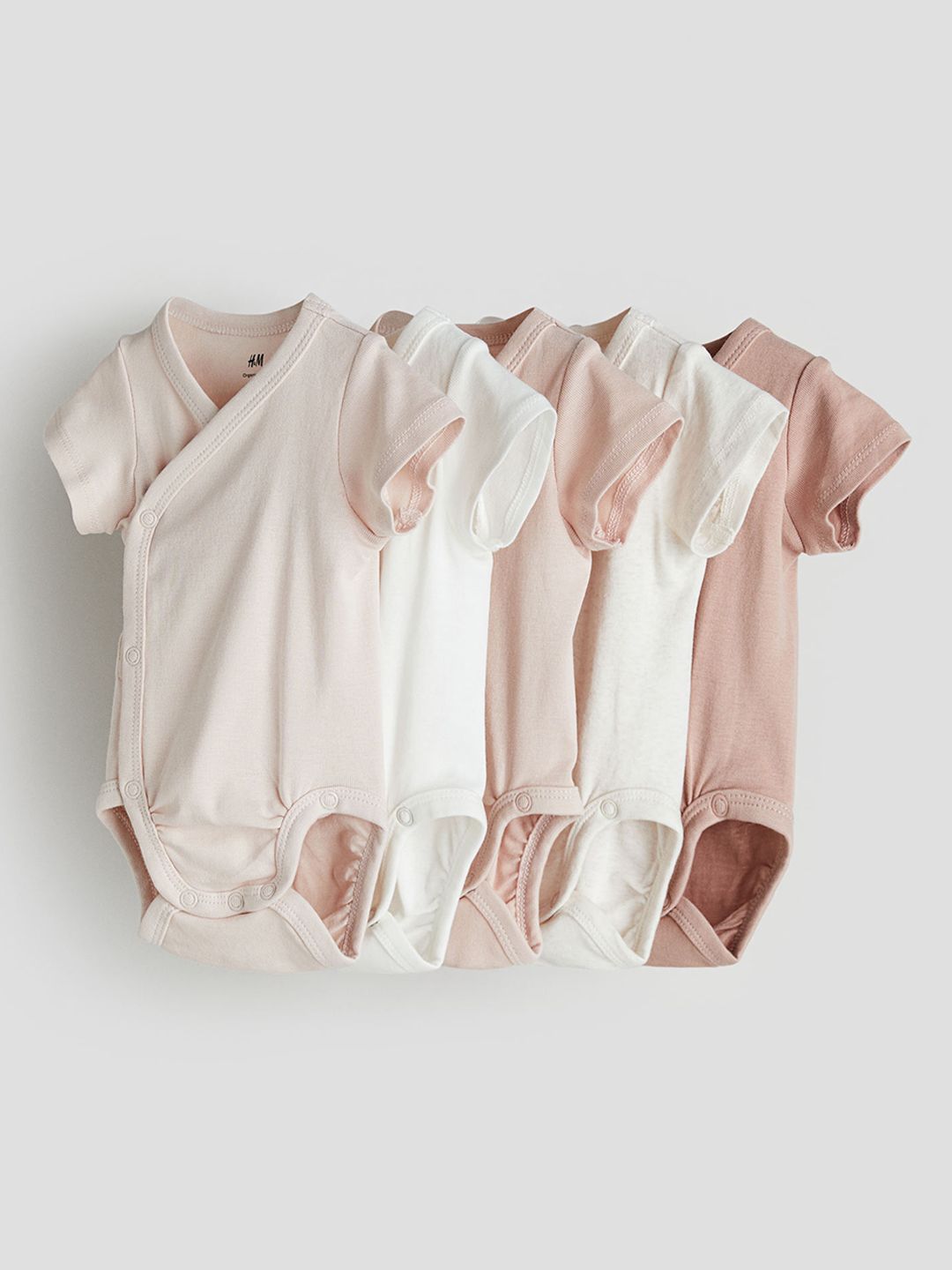 H&M Infant Boys 5-Pack Cotton Bodysuits