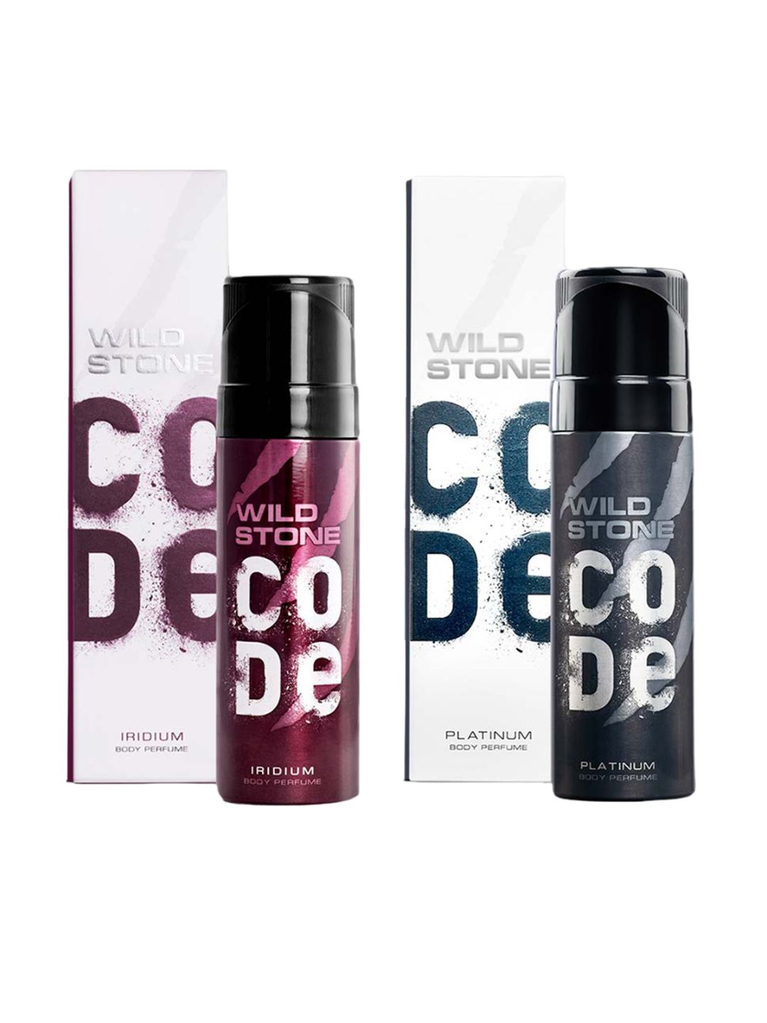 wild stone code Wild stone Men Set of Code Platinum & Iridium Long Lasting Body Deodorant - 150 ml each-picture-39