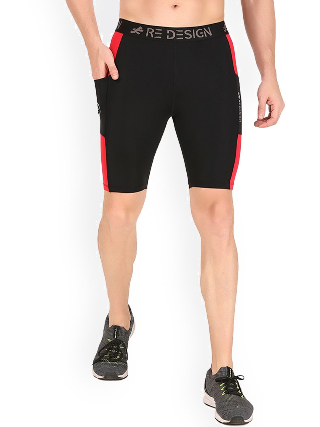REDESIGN Men Slim-Fit Dry Fit Technology Sports Tights-picture-12