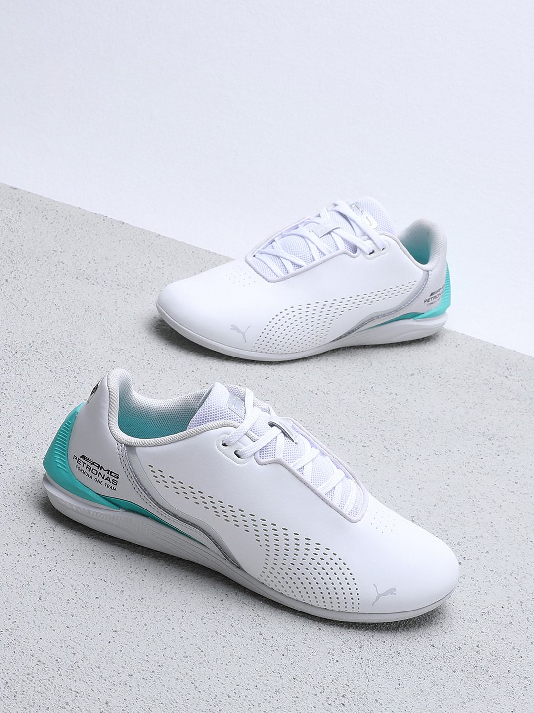 PUMA Motorsport Kids Mercedes AMG Petronas Formula 1 Drift Cat Decima Youth Sneakers-picture-13