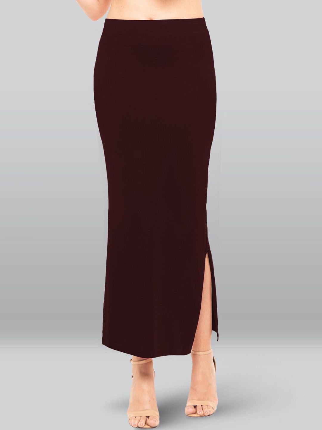 LYRA Snug Fit Cotton Saree Shapewear With Inner Drawstring-picture-13