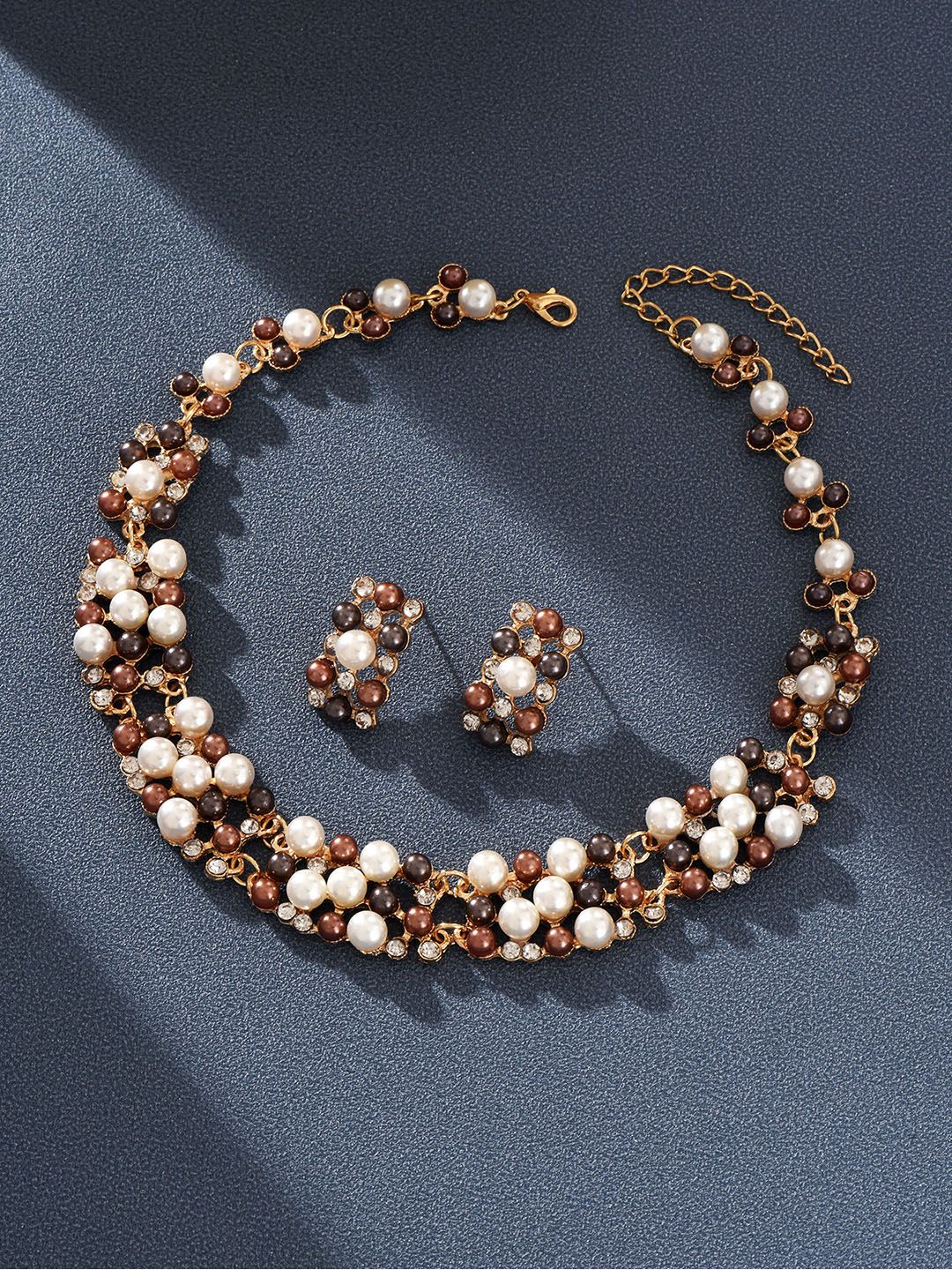 Shining Diva Fashion Gold Plated Jewellery Set-picture-10