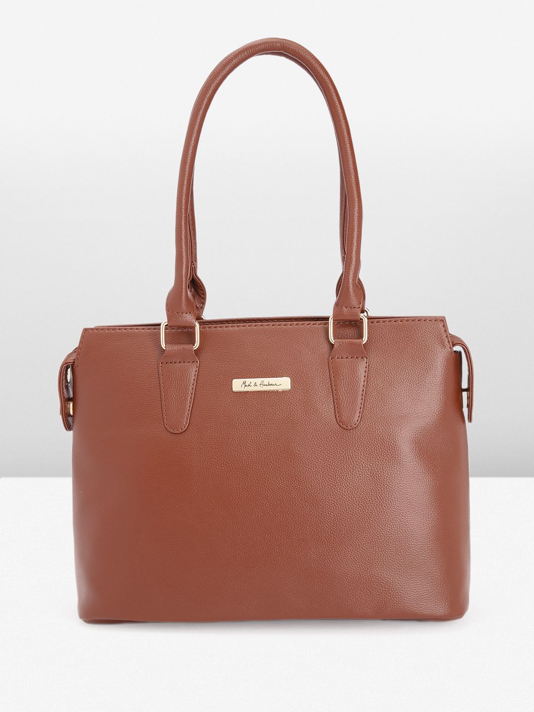 Mast & Harbour Women Synthetic Leather Laptop Bag-picture-10