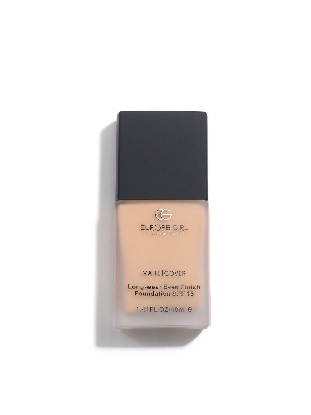 EUROPE GIRL Matte Cover Long Wear Even Finish Foundation SPF15 40ml - Shade 125-image-21