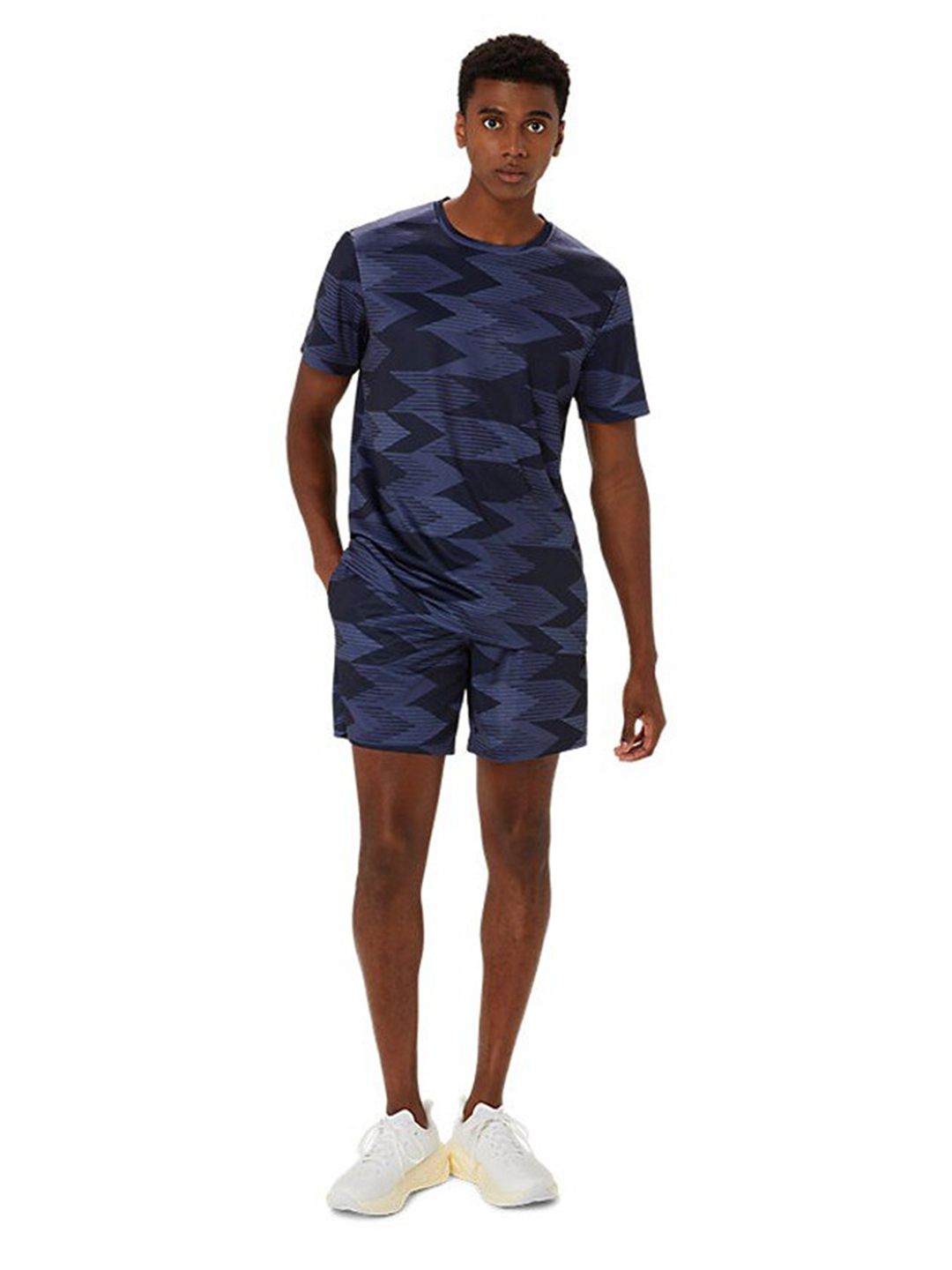 Abigayle Allover Print Sports Set