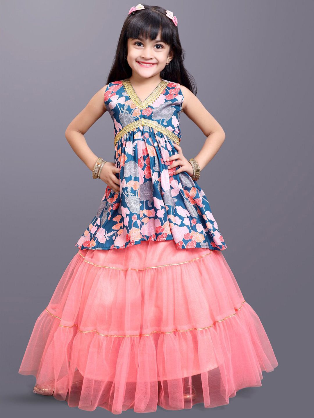 BAESD Girls Printed Ready to Wear Lehenga Choli-picture-18