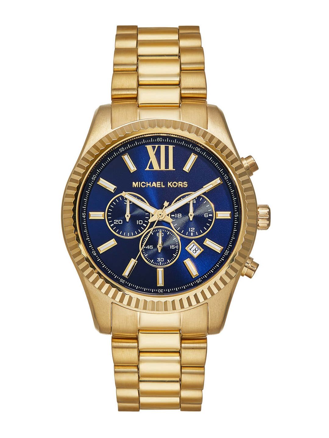 Michael Kors Men Stainless Steel Bracelet Style Straps Analogue Watch MK9153-picture-13