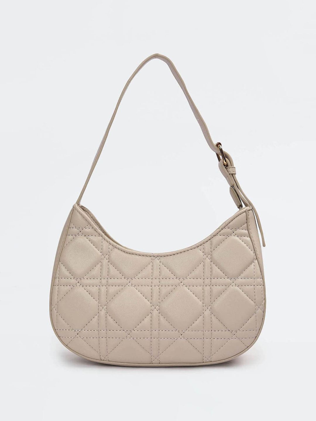 max Geometric PU Structured Hobo Bag-picture-39