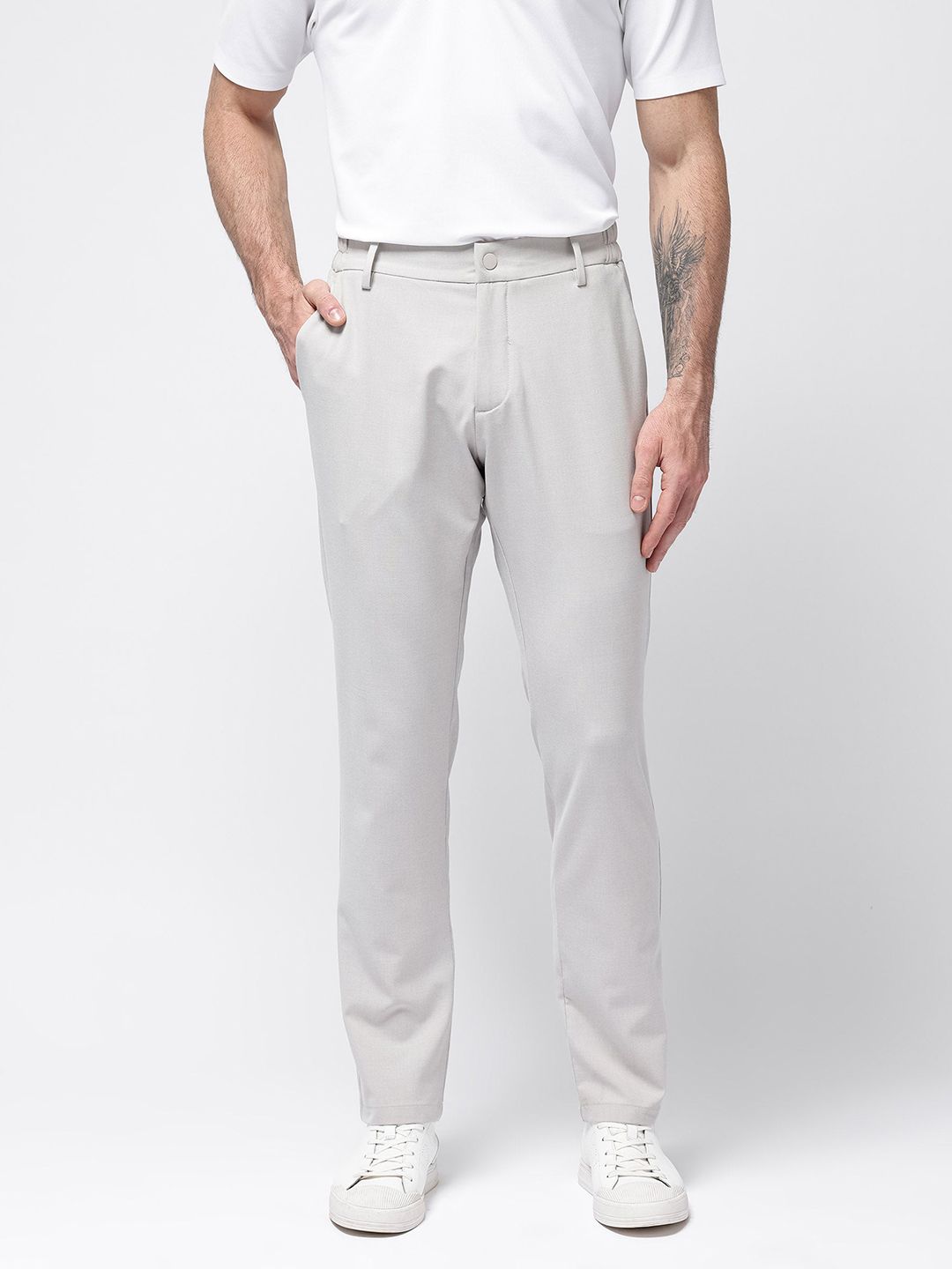 RARE RABBIT Men Travel-24 Mid Rise Cotton Trouser-picture-39