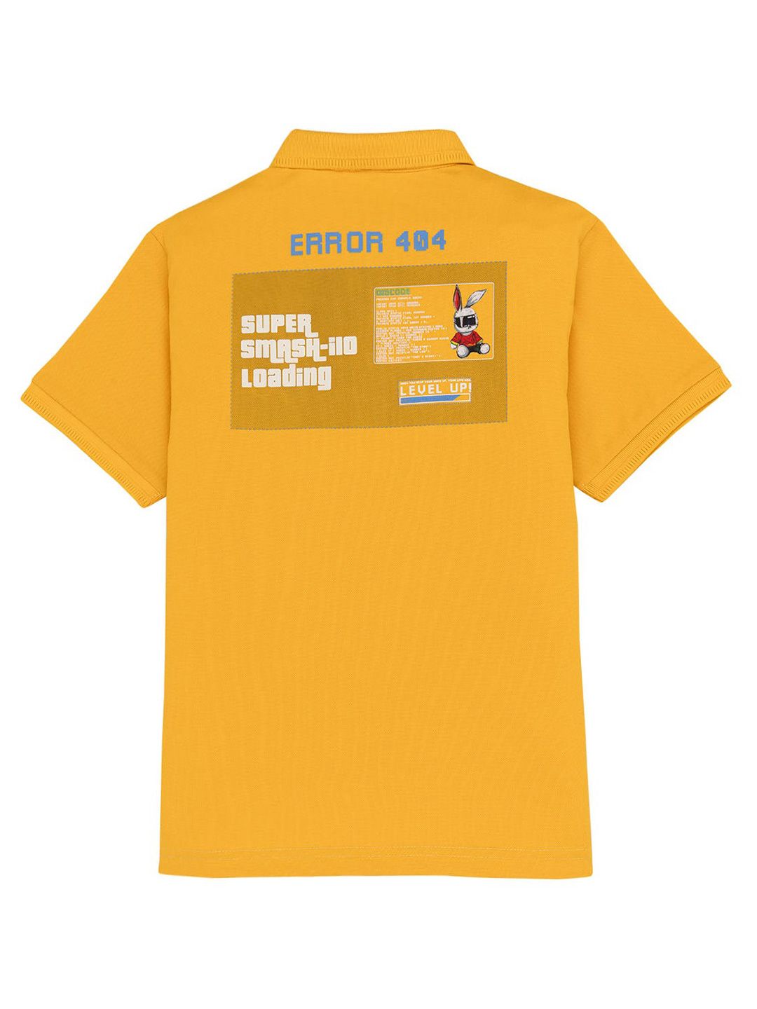 Status Quo Kids Typography Printed Polo Collar T-shirt-picture-33