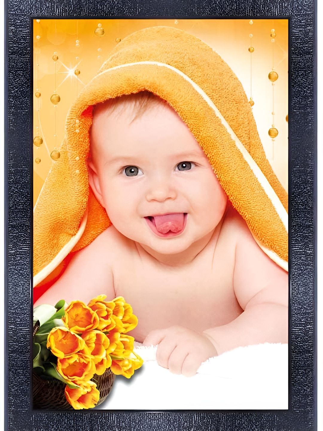 PnF Black & Orange Printed Wall Paintings-picture-38