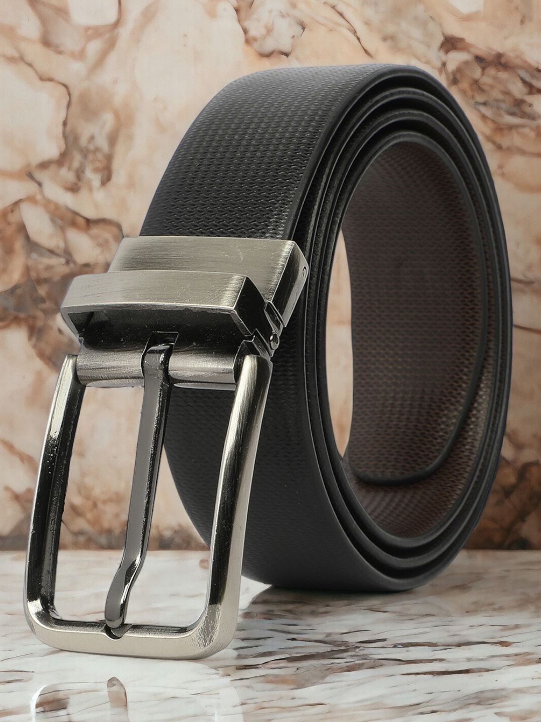 CRUSSET Men Textured Formal Belt-picture-28