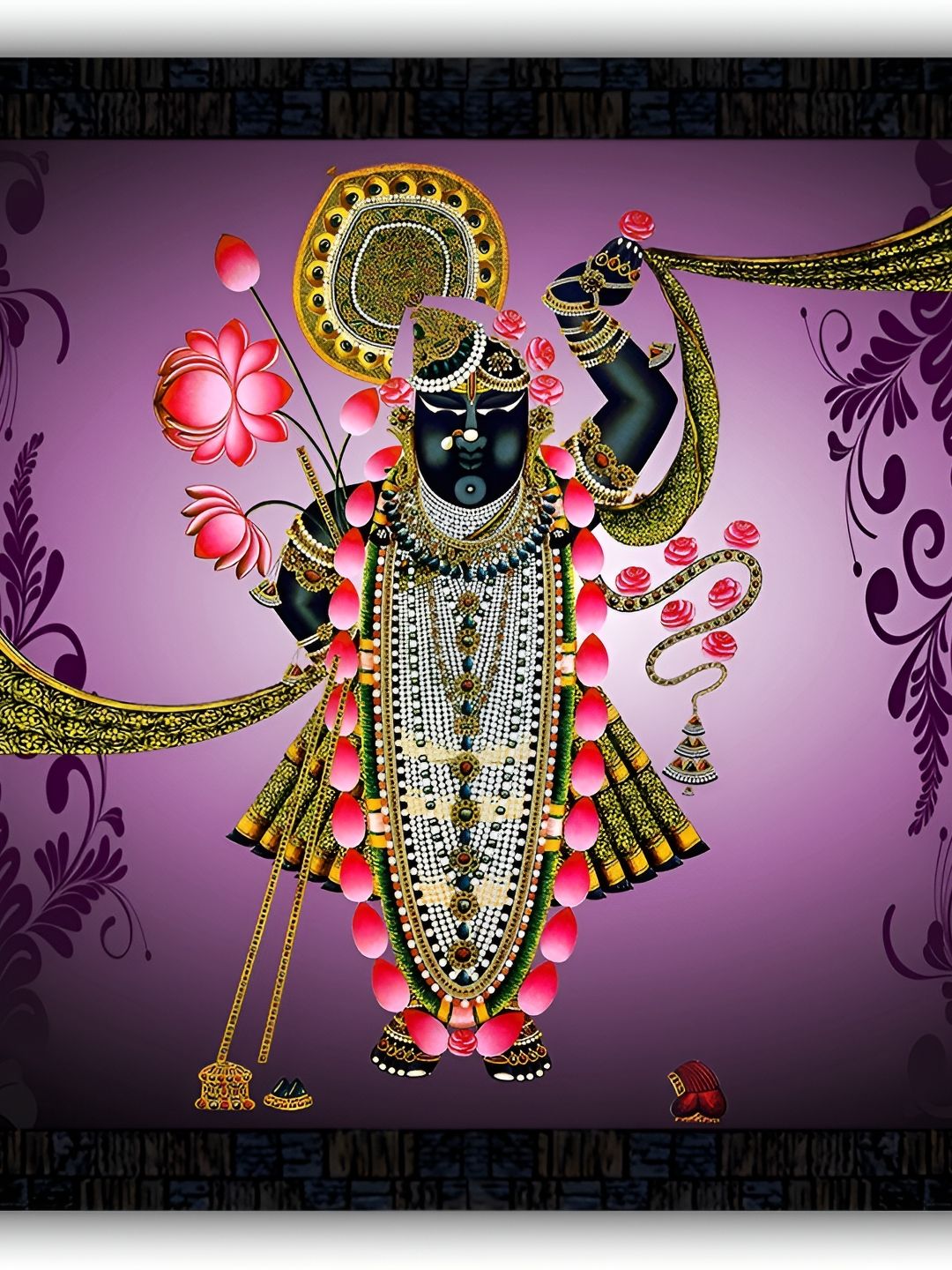 PnF Black & Purple Wooden Religious Wall Art-picture-21