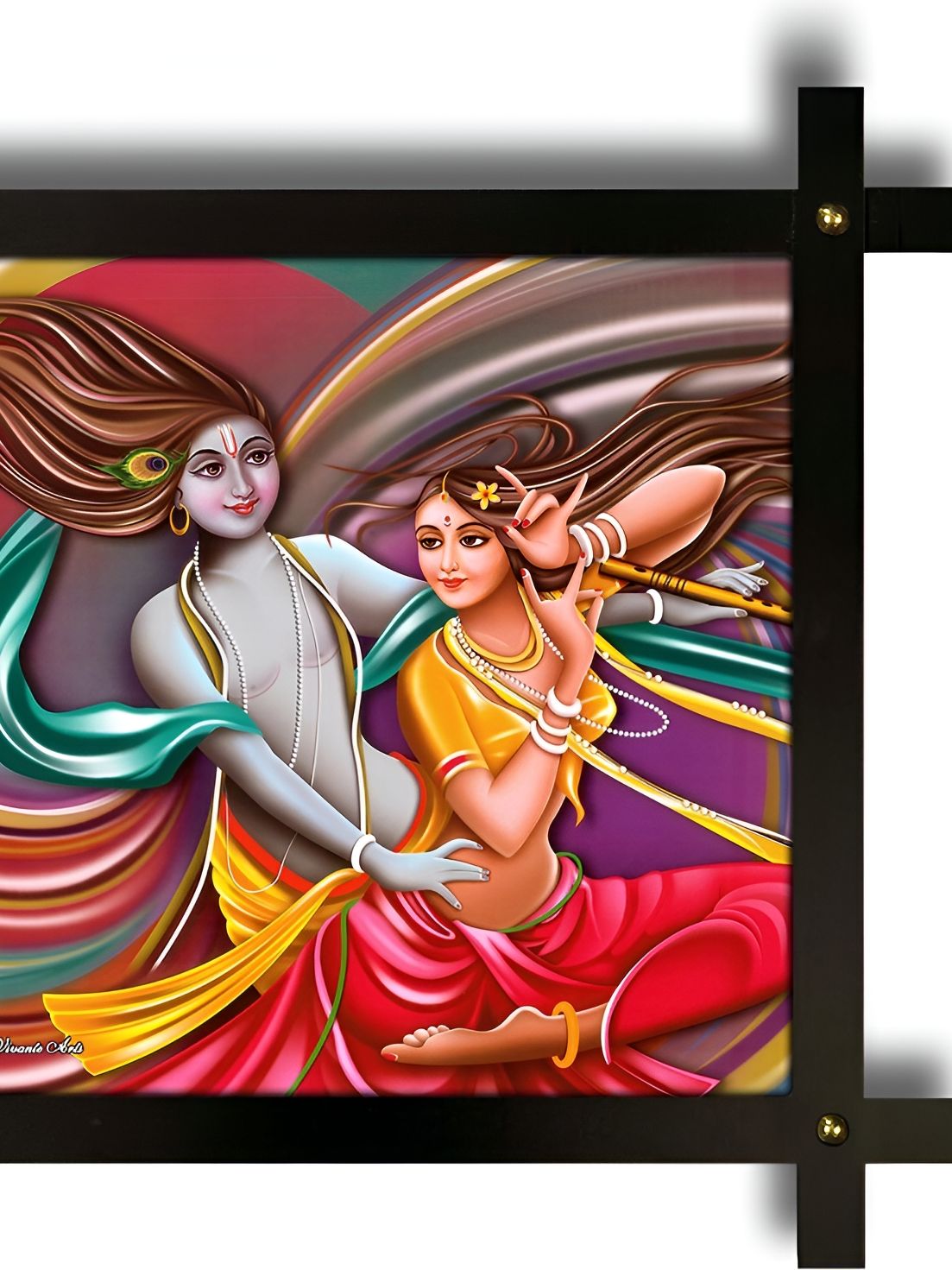 PnF Black & Orange Religious Wall Art-picture-32