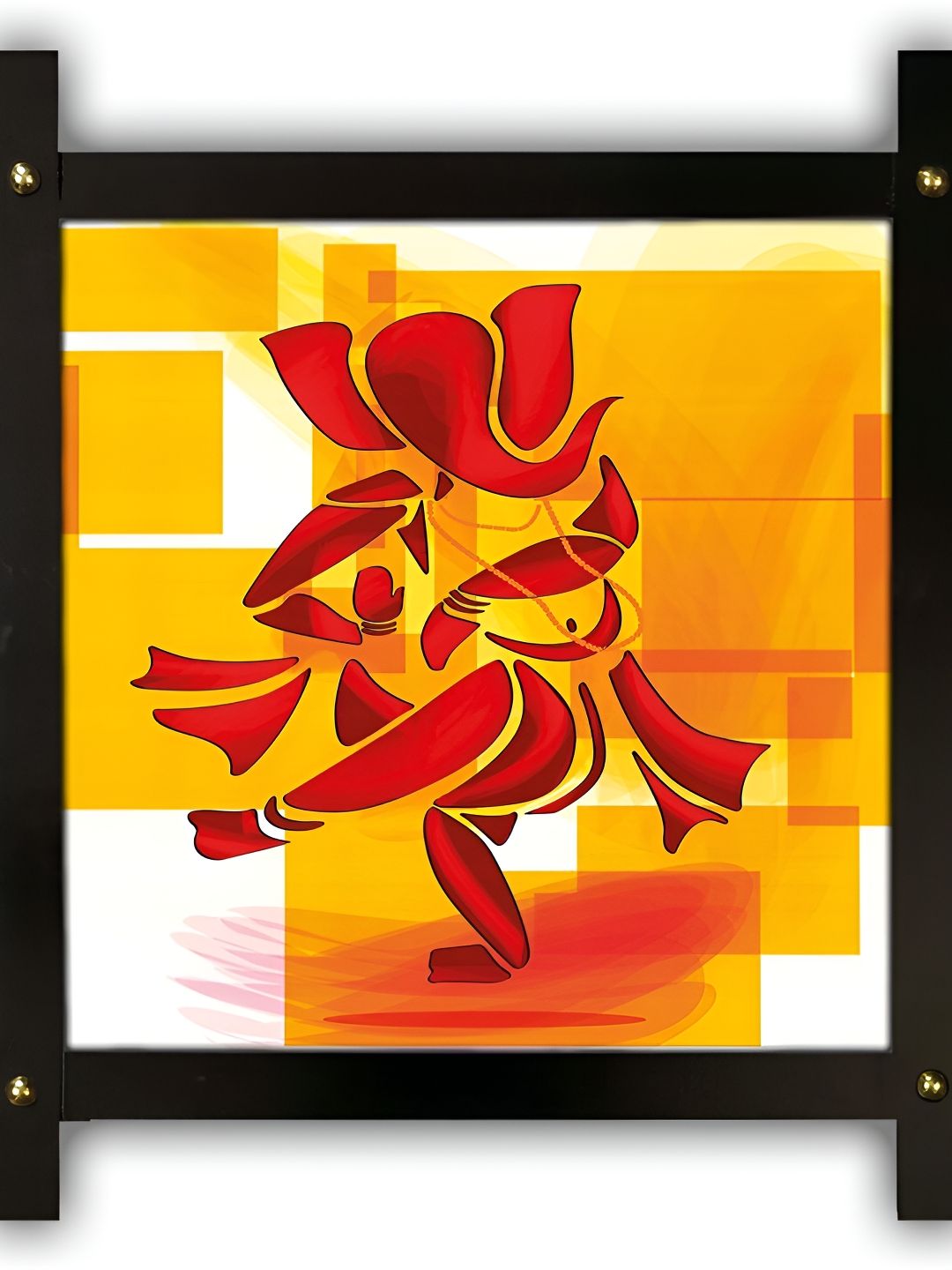 PnF Black & Orange Religious Wall Art-picture-29