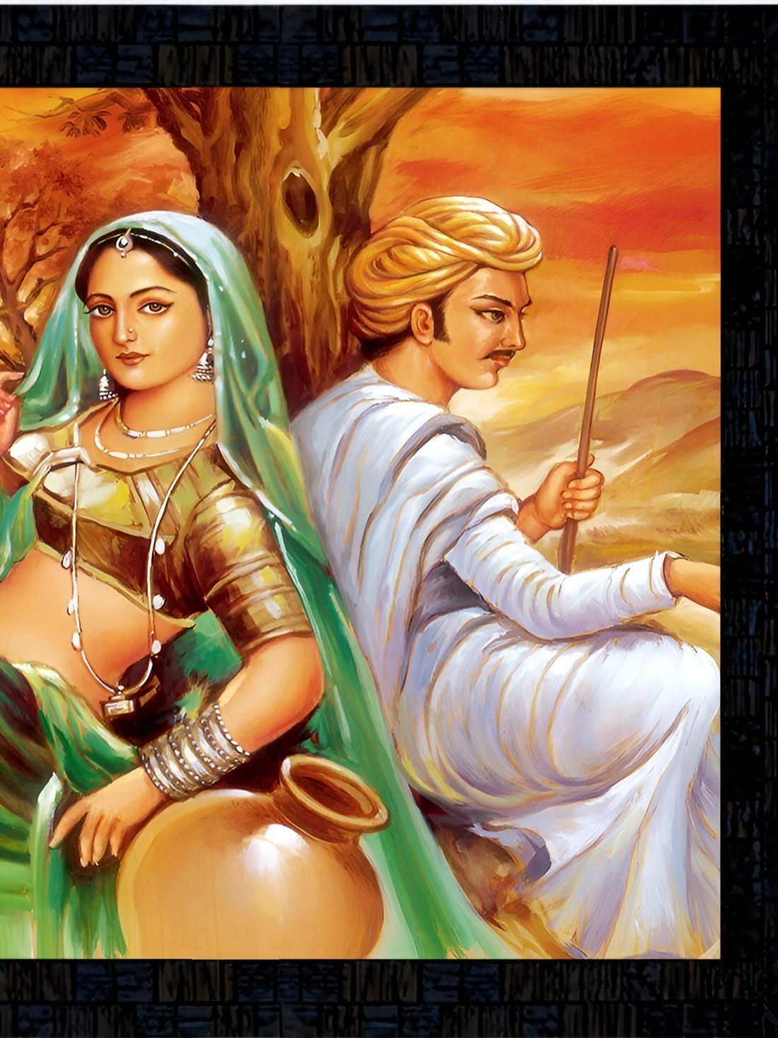 PnF Black & Green 2 Piece Painting Wall Art-picture-39