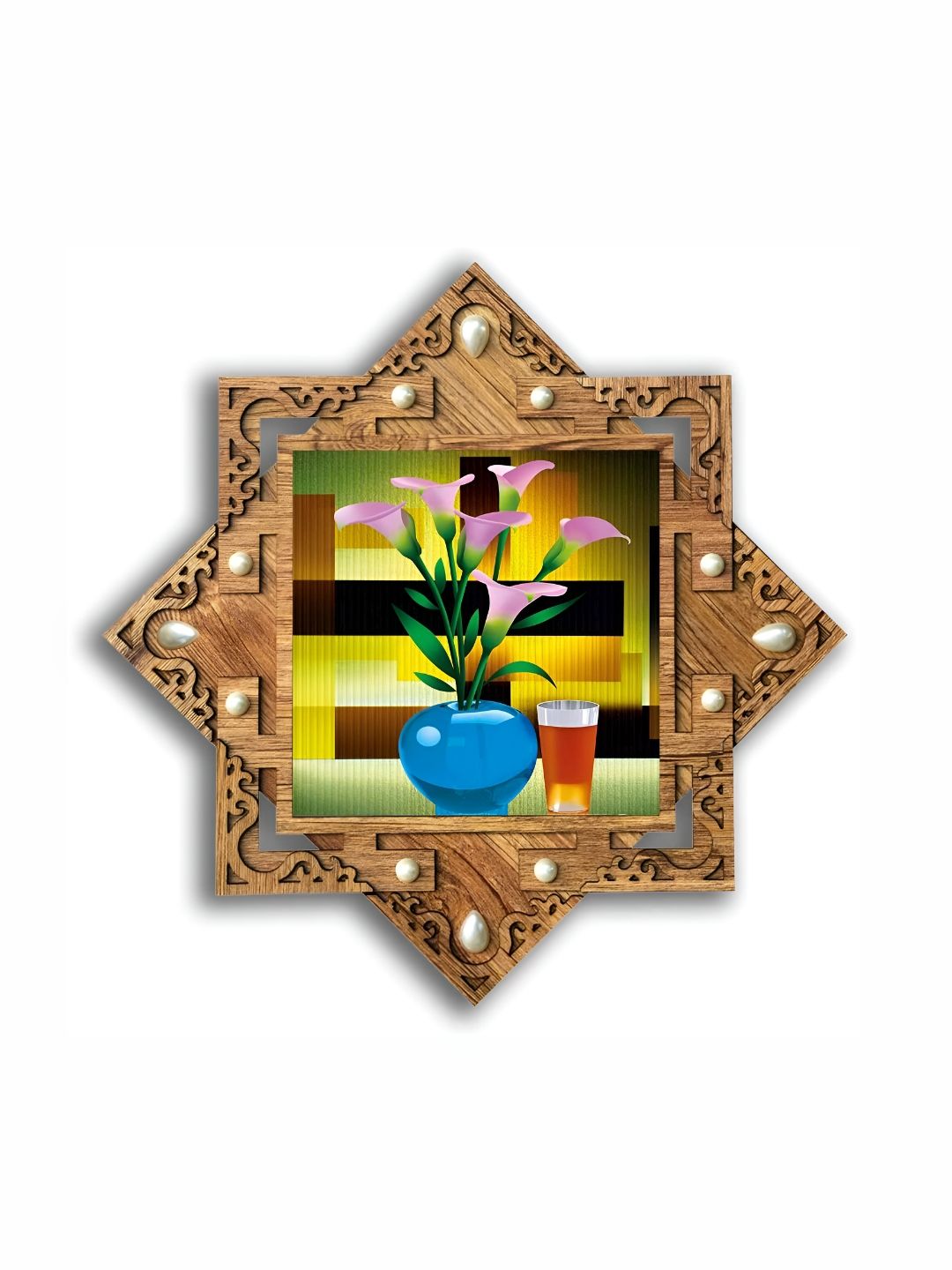 PnF Brown & Green Wooden Other Wall Art-picture-32