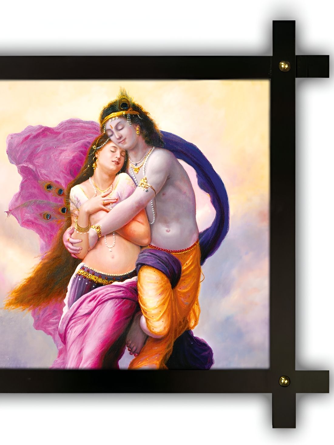 PnF Purple & Orange Wooden Religious Wall Art-picture-36