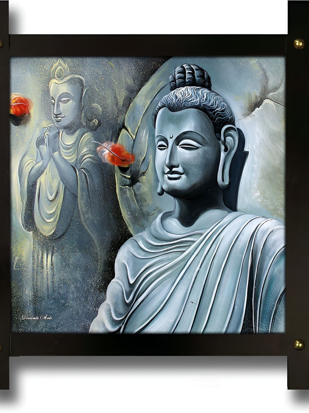 PnF Grey & Black Wooden Religious Wall Art-picture-13