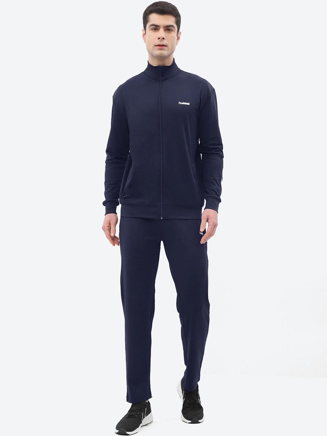 hummel Mock Collar Tracksuits-picture-36