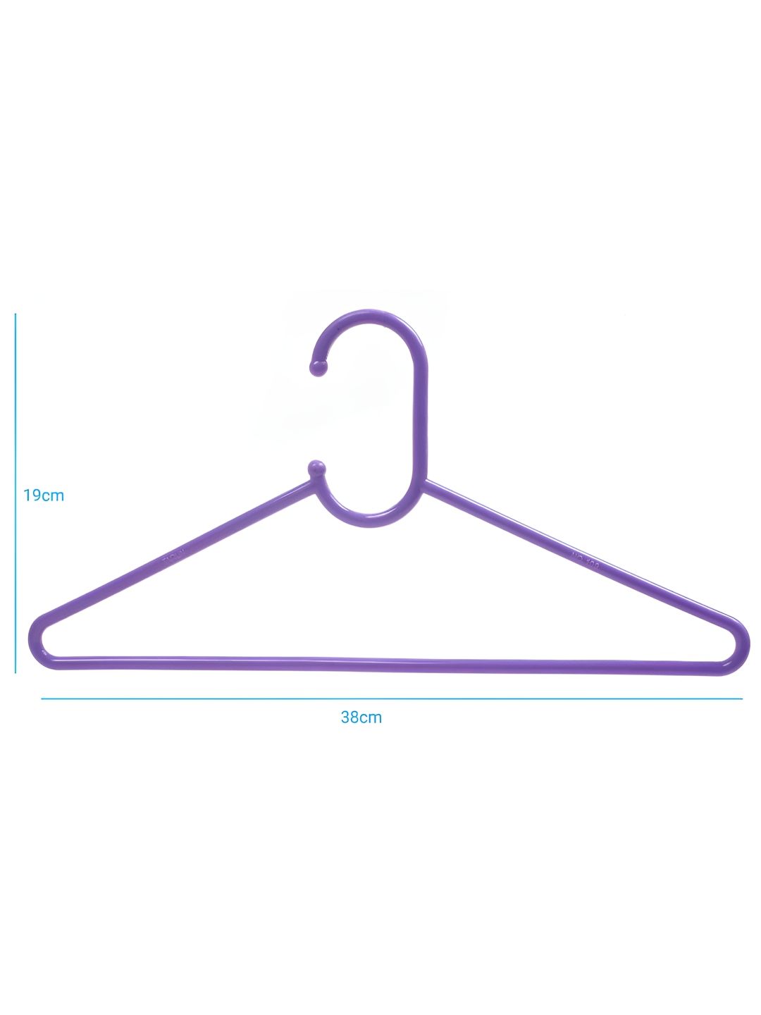 SINAL 24 Pieces Purple Saree Hangers