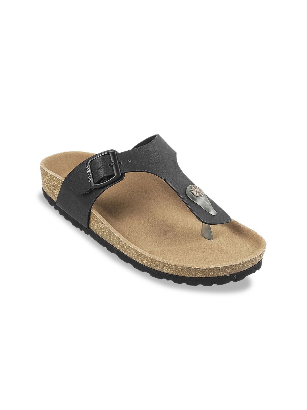 Metro Women Open Toe T-Strap Flats-picture-11