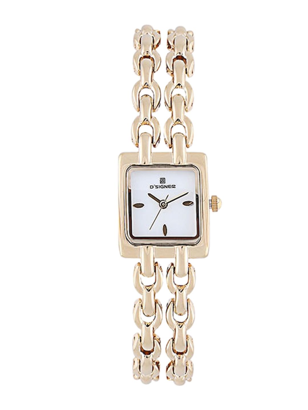 d'signer Dsigner Women Brass Embellished Dial & Bracelet Style Straps Analogue Watch 725GM.6L-picture-54